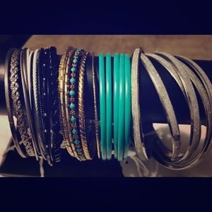 Lot of Bangle Bracelets.